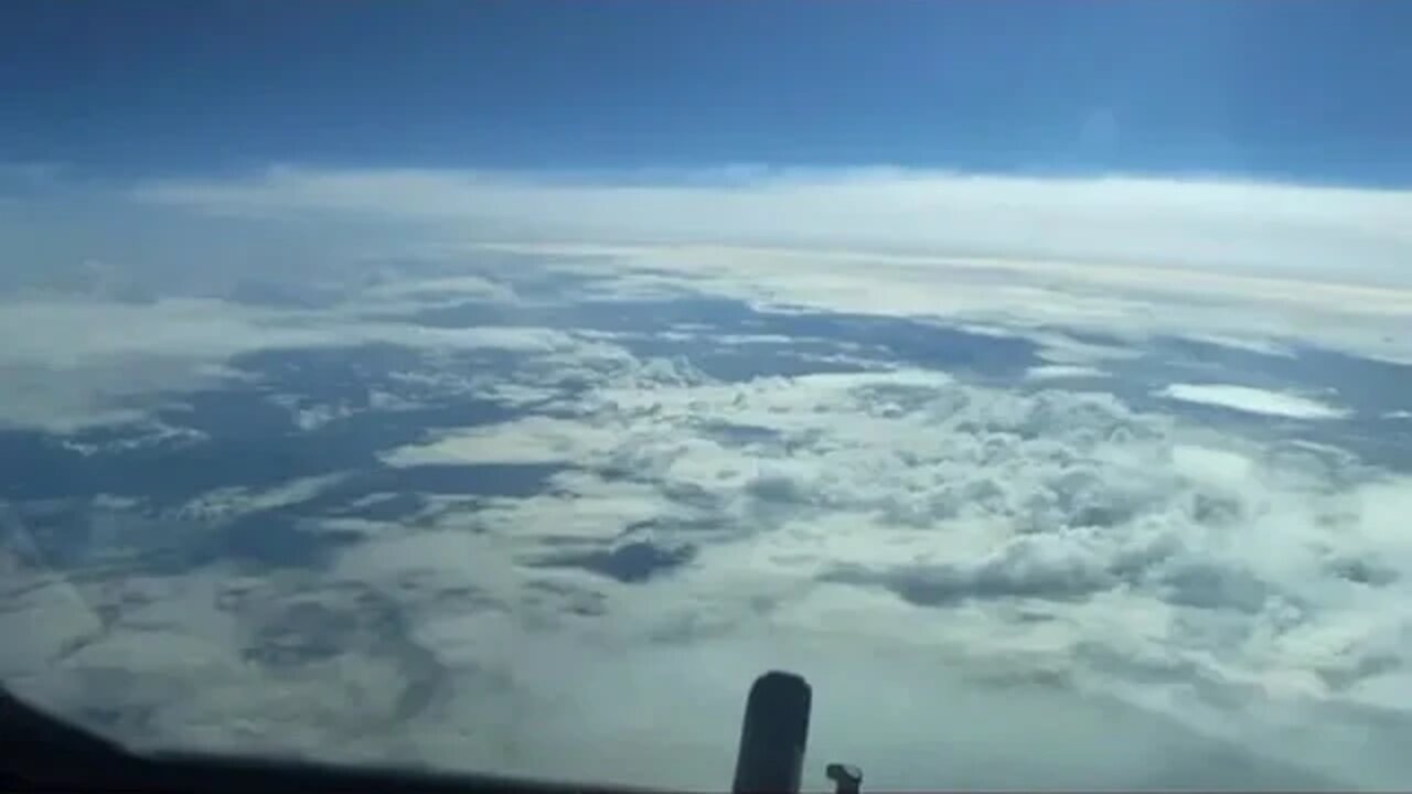 Just flying along
