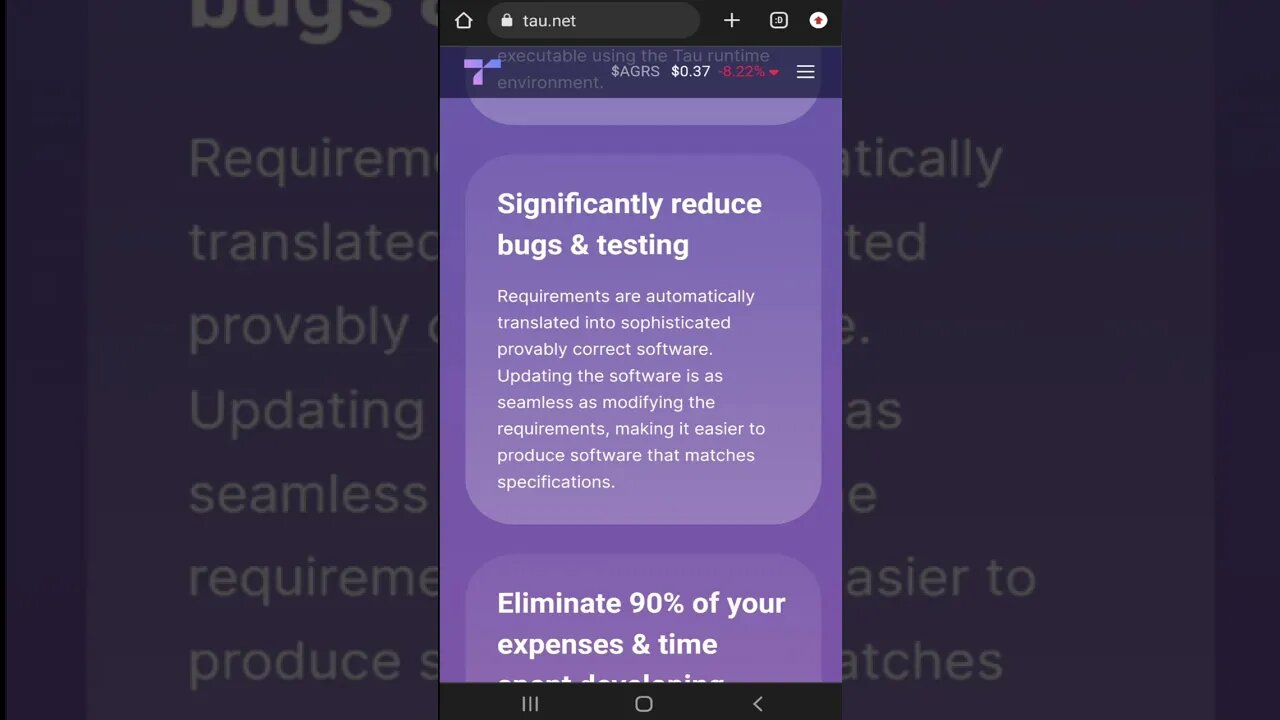 8 Significantly reduce bugs & testing #shorts #tauchain