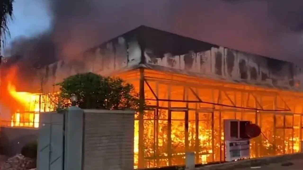 Fire Ravages City Entertainment Space Known As L'Espace in Kigali