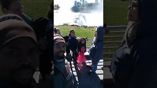 Adventures in 2020(80) My family at Niagara Falls in 2020