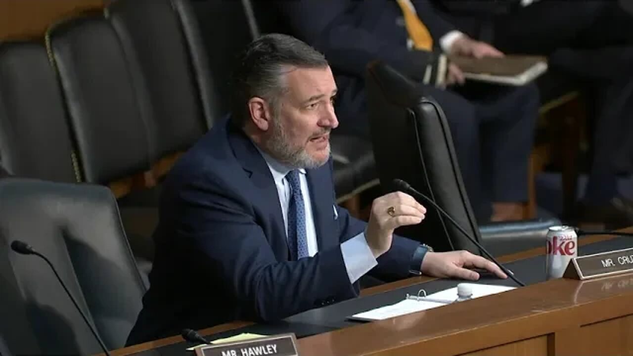 Senator Cruz 𝐃𝐄𝐒𝐓𝐑𝐎𝐘𝐒 Democrats On Their Anti-gun/Pro-criminal Policies