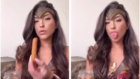 Hungry Wonder Woman