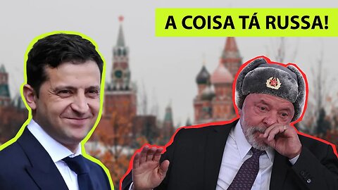 Fuga: agendada! Lula foge de reunião com Zelensky