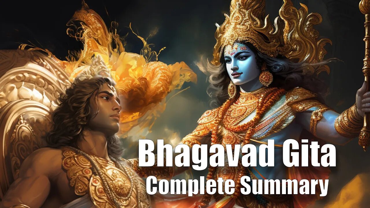 Bhagavad Gita Complete Summary | Arjuna Avatar