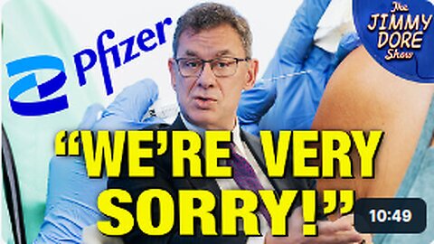 Pfizer APOLOGIZES For Illegally Promoting The COVID Vaccine!