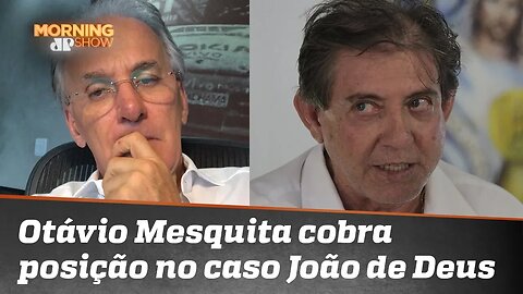 Otávio Mesquita é criticado após cobrar de artistas posição contra João de Deus