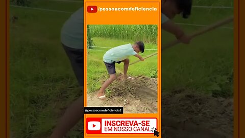 Vamos ver se o youtube vai mostrar este vídeo sobre Pessoa com deficiência