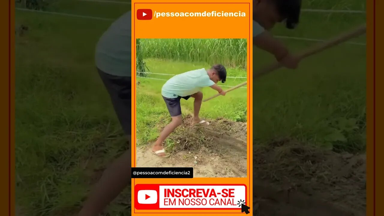 Vamos ver se o youtube vai mostrar este vídeo sobre Pessoa com deficiência