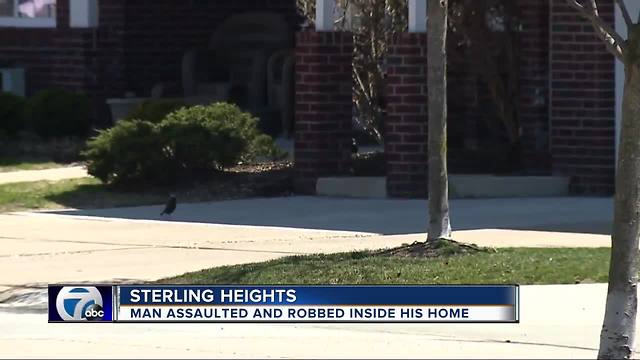 Man assaulted, robbed in Sterling Heights; Police looking for suspect