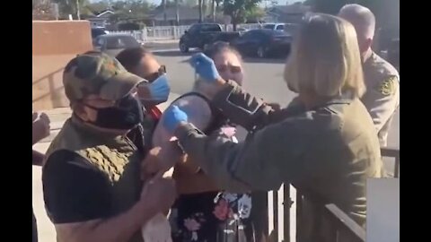 Straight Out Of Nazi Germany: California Gestapo Force Vaccinate Mentally Handicapped