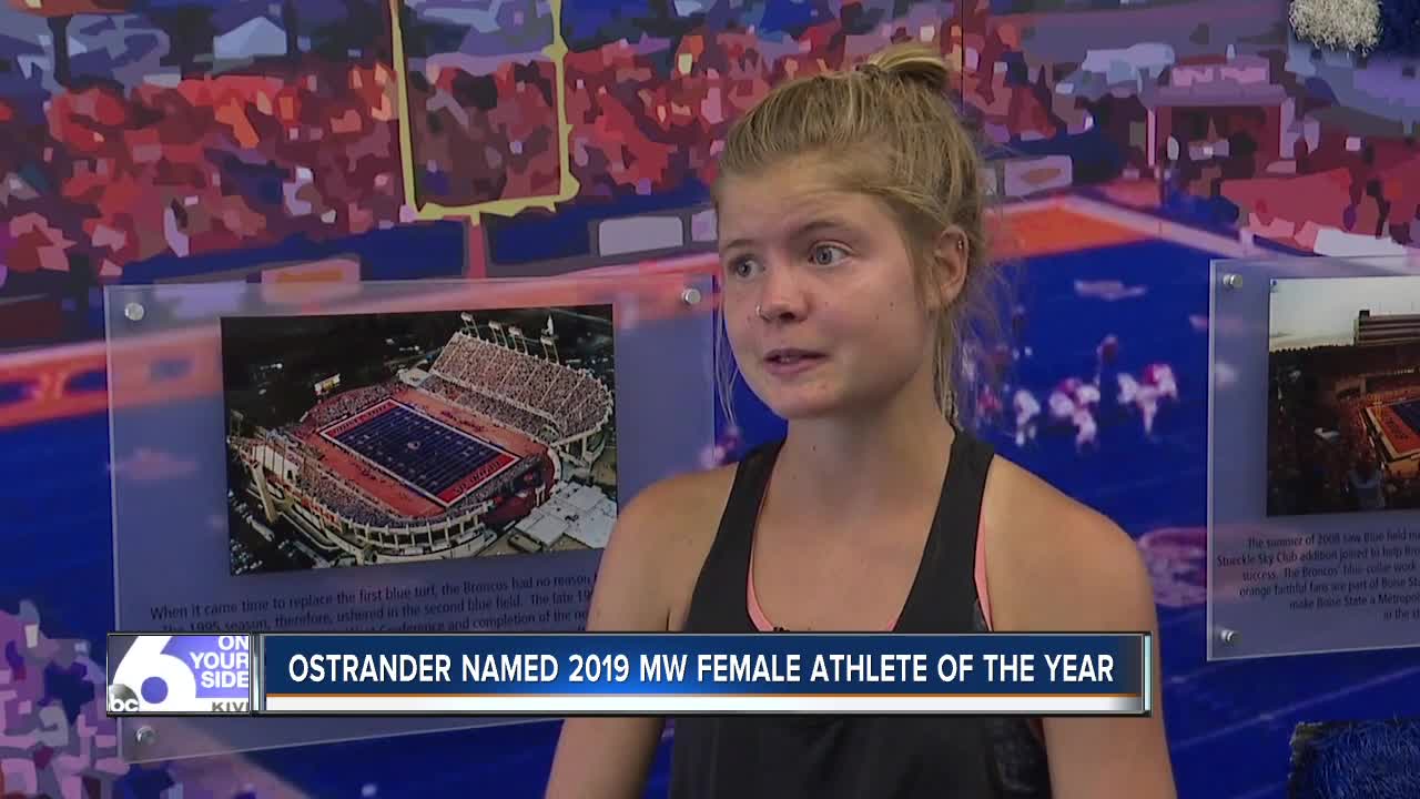 Allie Ostrander named 2019 Mountain West 'Athlete of the Year'