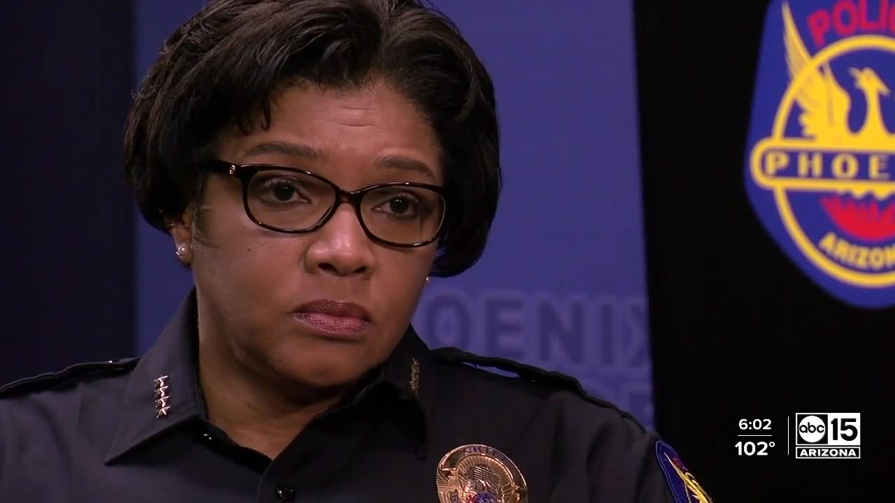 Phoenix Police Chief has ‘no idea’ about Brady list system