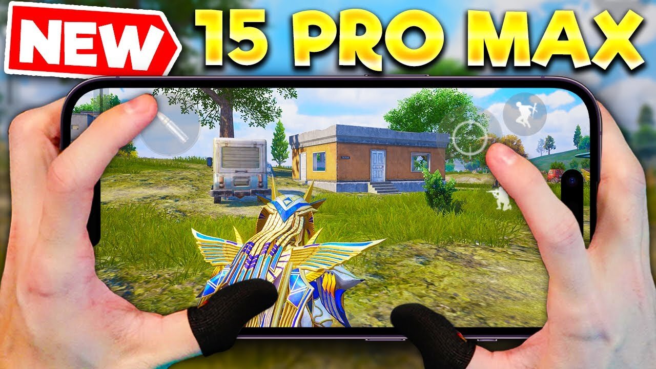 IPHONE 15 PRO MAX PUBG GAMEPLAY LIVE?