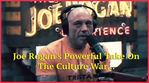 Joe Rogan's Powerful Freedom Declaration