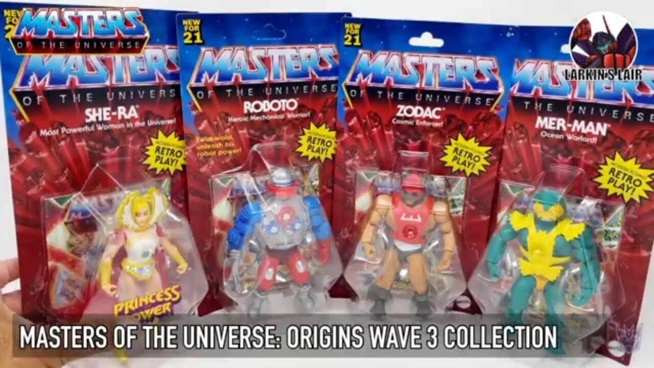 Masters of the Universe: Origins Wave 3 Collection, Larkin’s Lair