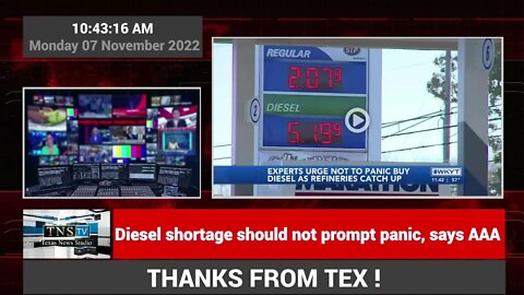Diesel shortage should not prompt panic, says AAA