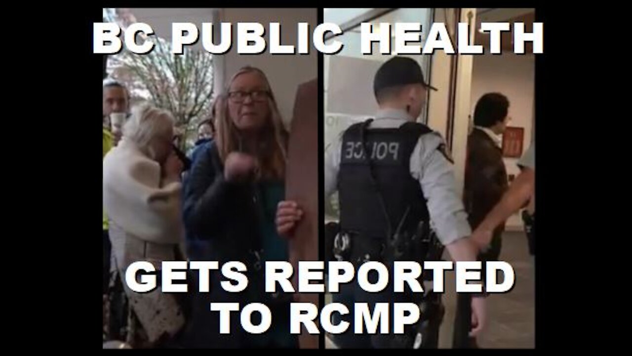 Criminal Report Filed with RCMP to Investigate BC Public Health & College of Physicians |Nov 11 2021