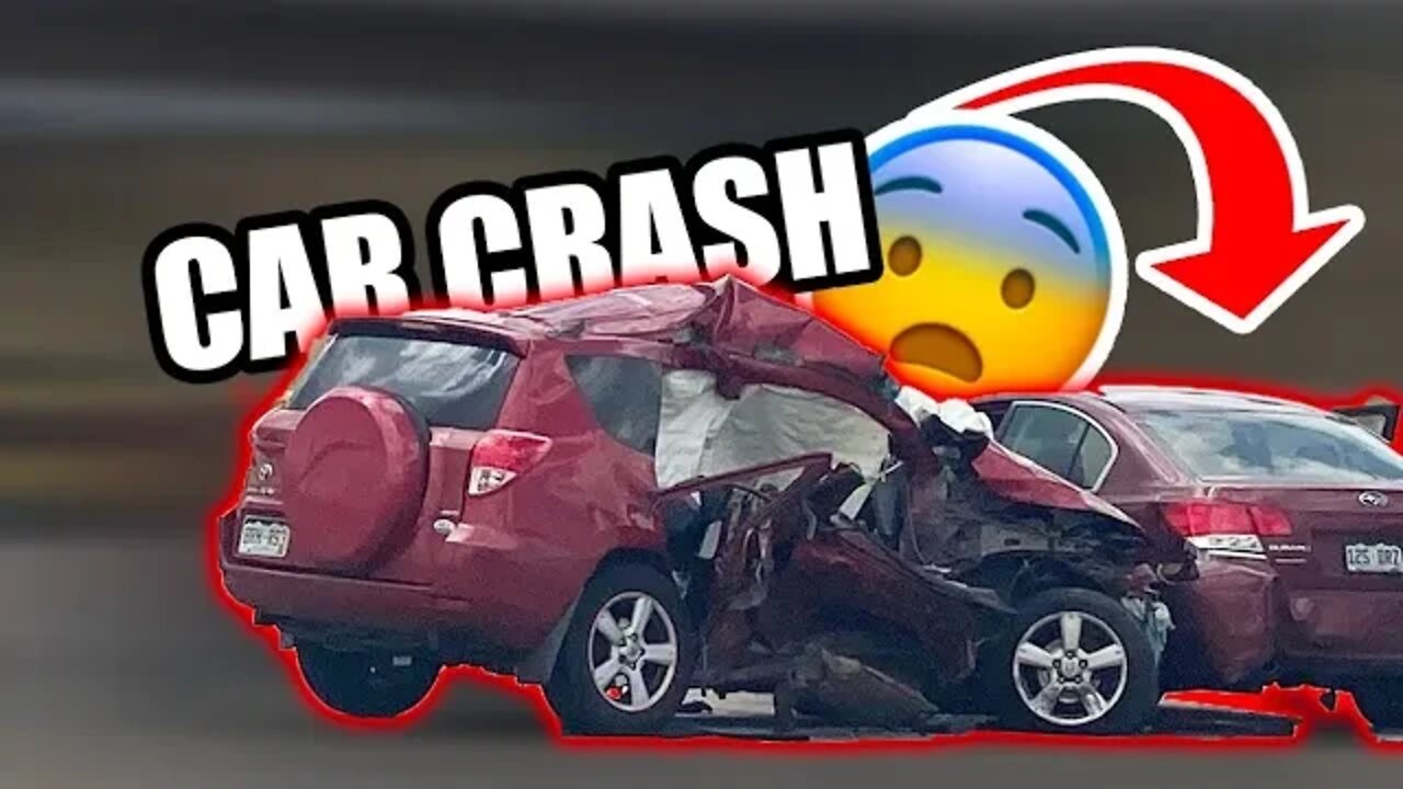 DANGEROUS CAR CRASH 😱