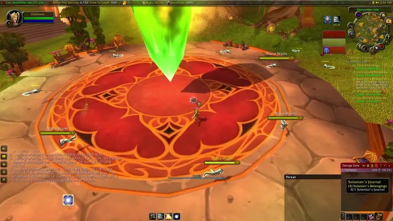 Blood Elf Paladin Leveling Journey (Part 1)