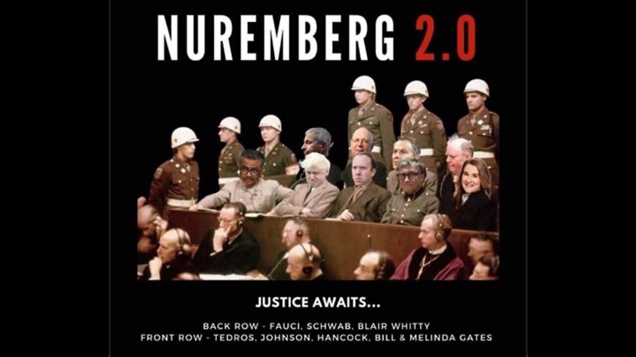 +News Repost/Copy+ Nuremberg 2.0 - started today with NO media coverage