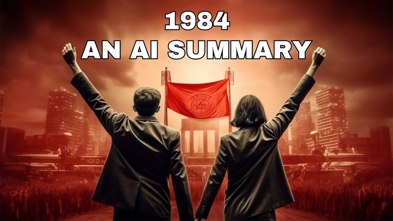 1984 - Detailed AI Summary - Featuring 160 Midjourney (AI) Images