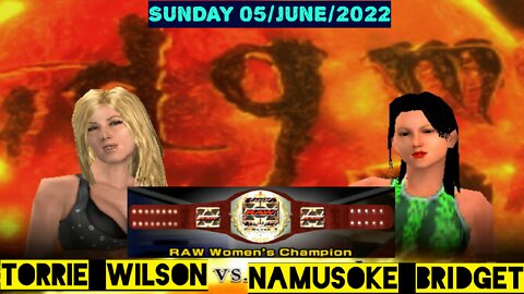 FULL MATCH: Raw Women's Title - Torrie Wilson Vs Namukose Bridget