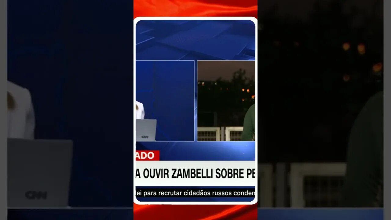 STF autoriza PGR a ouvir Zambelli sobre perseguição armada @SHORTS CNN