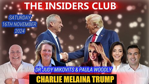 CHARLIE WARD INSIDERS CLUB WITH DR JUDY MIKOVITS & PAULA WOODLY