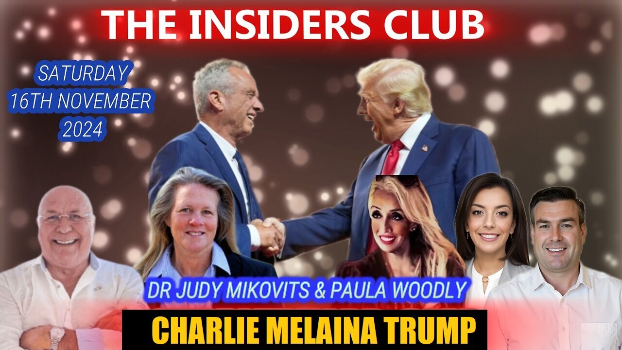 CHARLIE WARD INSIDERS CLUB WITH DR JUDY MIKOVITS & PAULA WOODLY