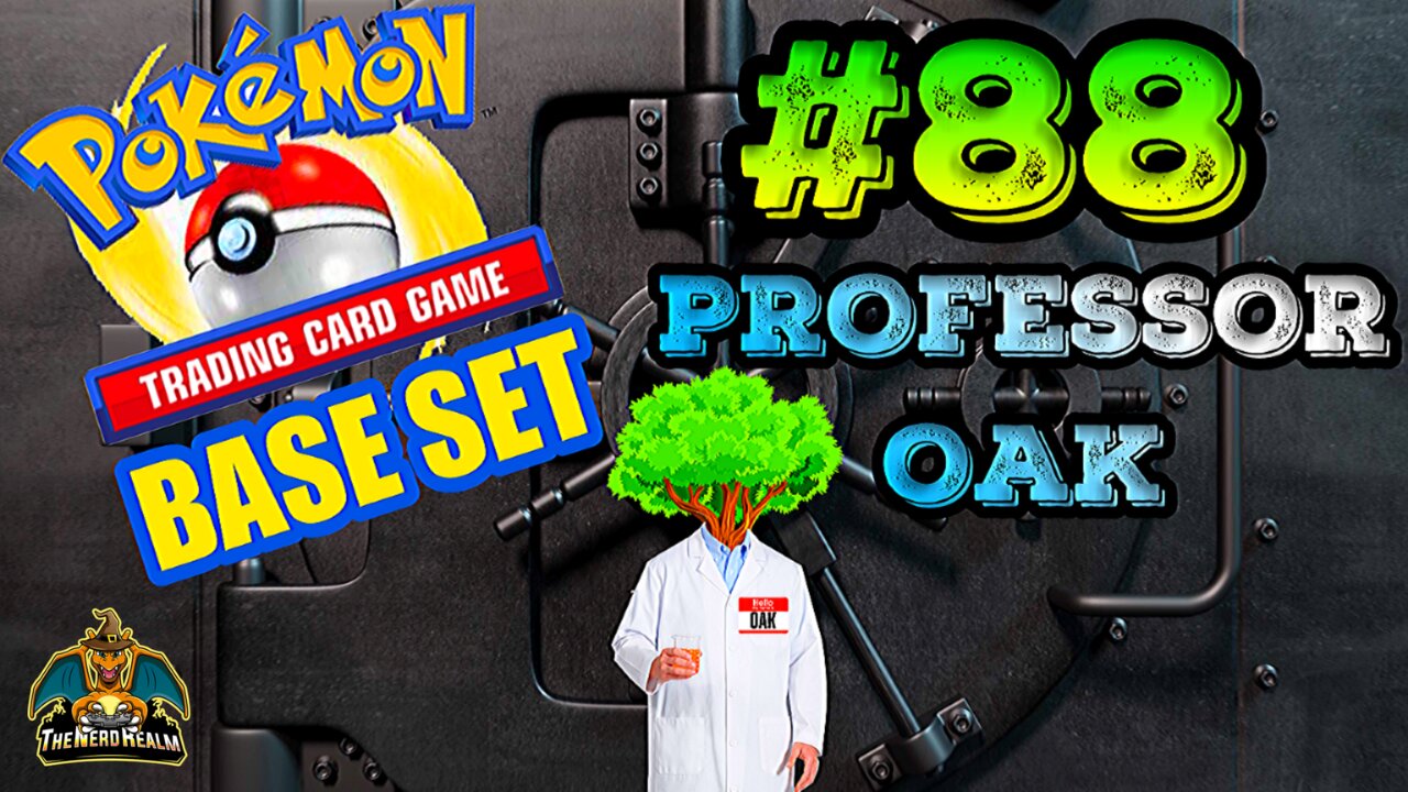 Pokemon Base Set #88 Professor Oak (Card Vault)