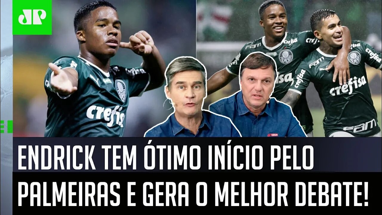 "Isso seria o FIM DA PICADA! Gente, o Endrick já..." Mauro Cezar É DIRETO em DEBATE sobre Palmeiras!