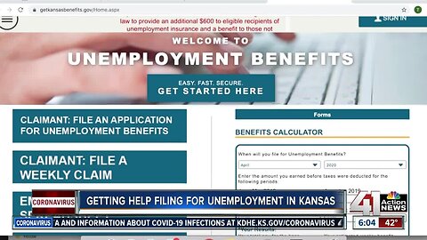 Getting help filing an unemployment claim in Kansas