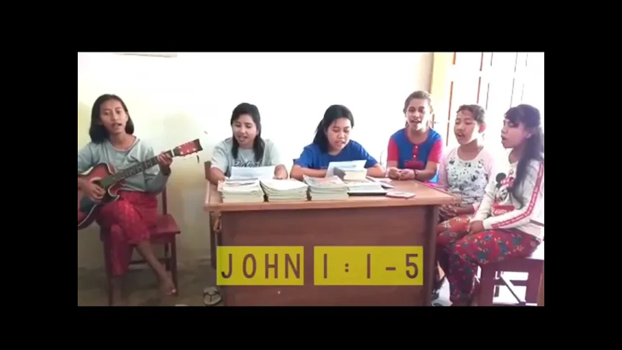 John 1:1-5 - Sung by Students of SMTK SETIA BULAGI - The Bible Song