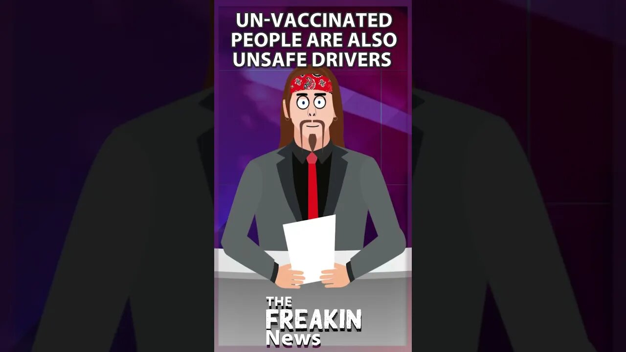 A New Study Shows The Un Vaccinated Are More Likely To Be Involved In Severe Traffic Accidents