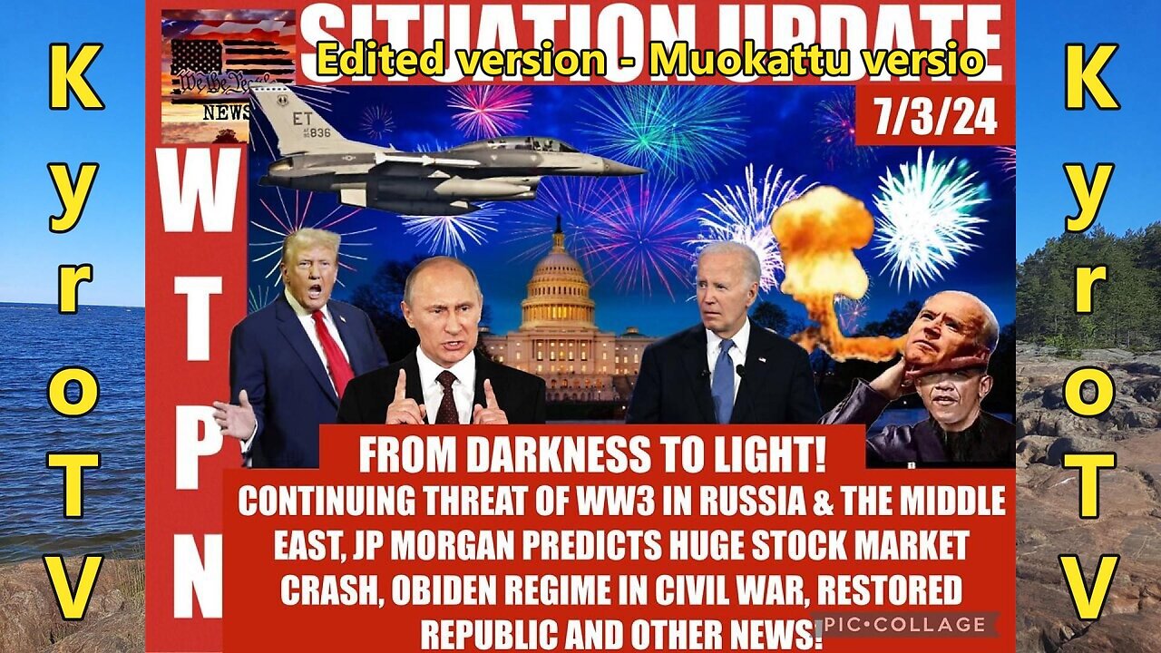 Situation Update - July 3, 2024 (edited version) (Swedish subtitles)