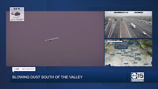 Wall of dust hits Sky Harbor Tuesday night