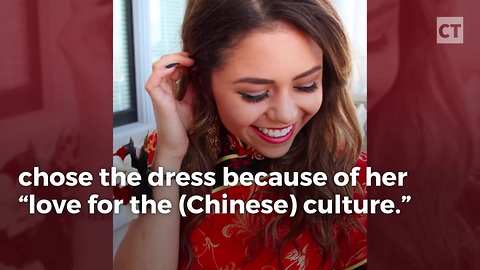 Chinese Prom-Dress Girl Has Guts, Her Next Move Ticked off Leftists Even More