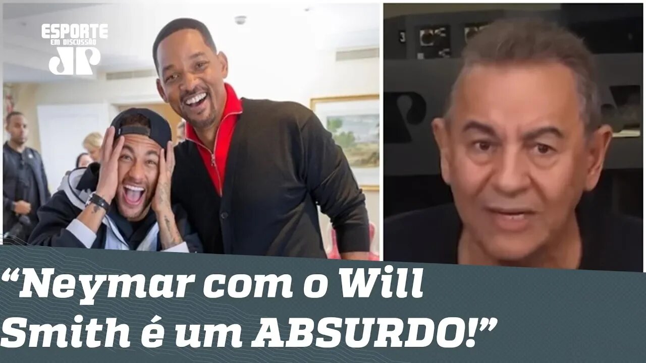 ÃHN? Neymar tieta Will Smith, e Flavio Prado DISPARA: "um ABSURDO!"