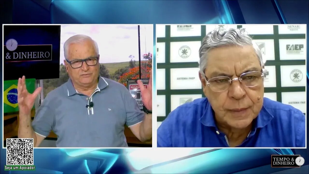 Ágide Meneghette, presidente da FAEP , fala sobre logística e produção no Paraná.