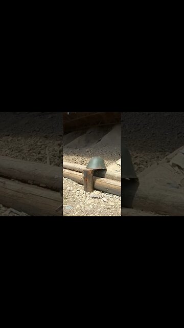 .22lr vs ROMANIAN M73 STEEL HELMET