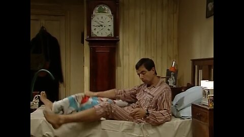 Alarm clock and getting up! | funny videos | mr bean