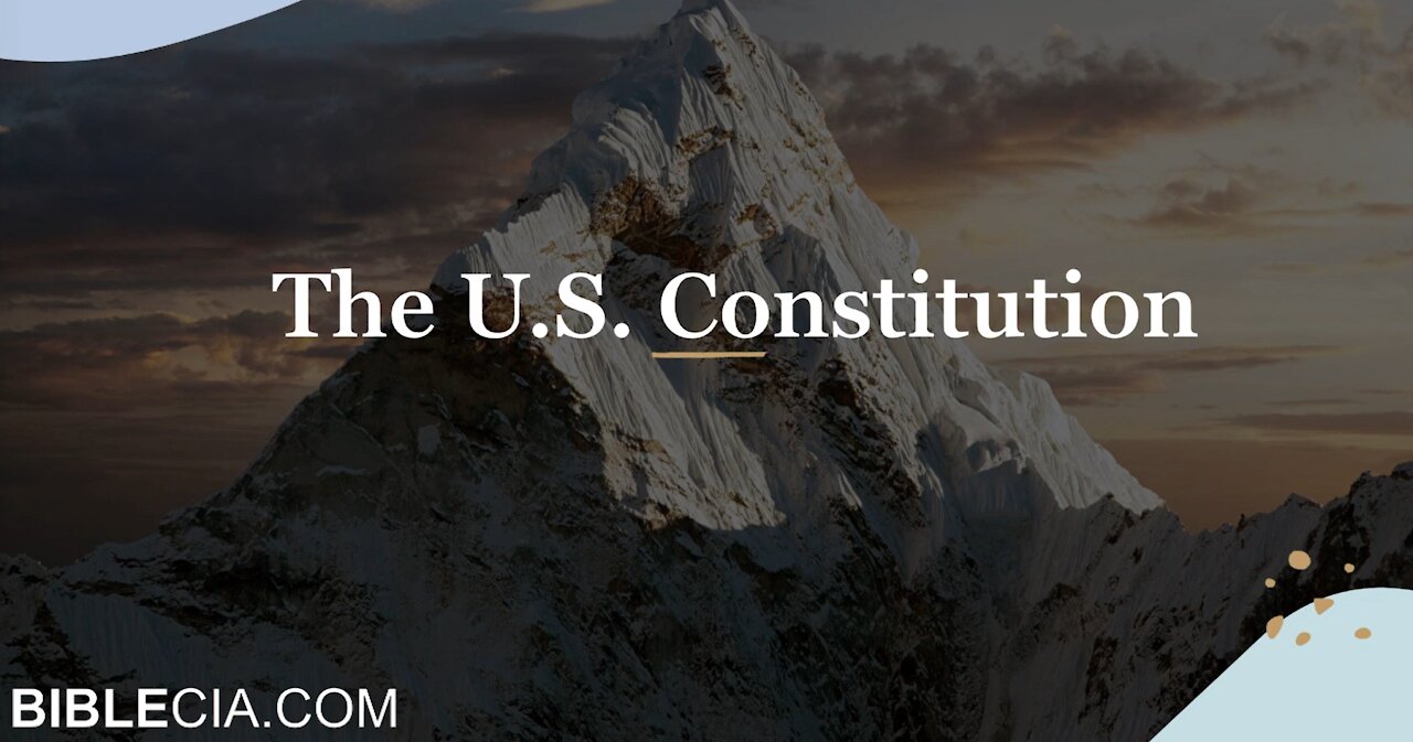 A Christian Talk on the U.S. Constitution