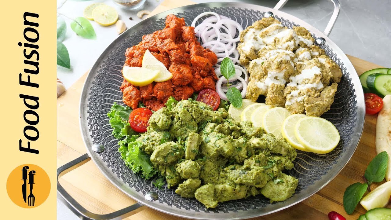 Tawa Kabab Platter Special Recipe by Food Fussion.