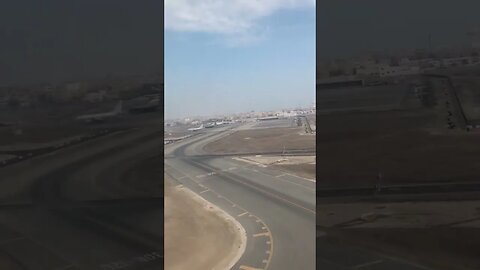 Emirates- Take off from BAH International