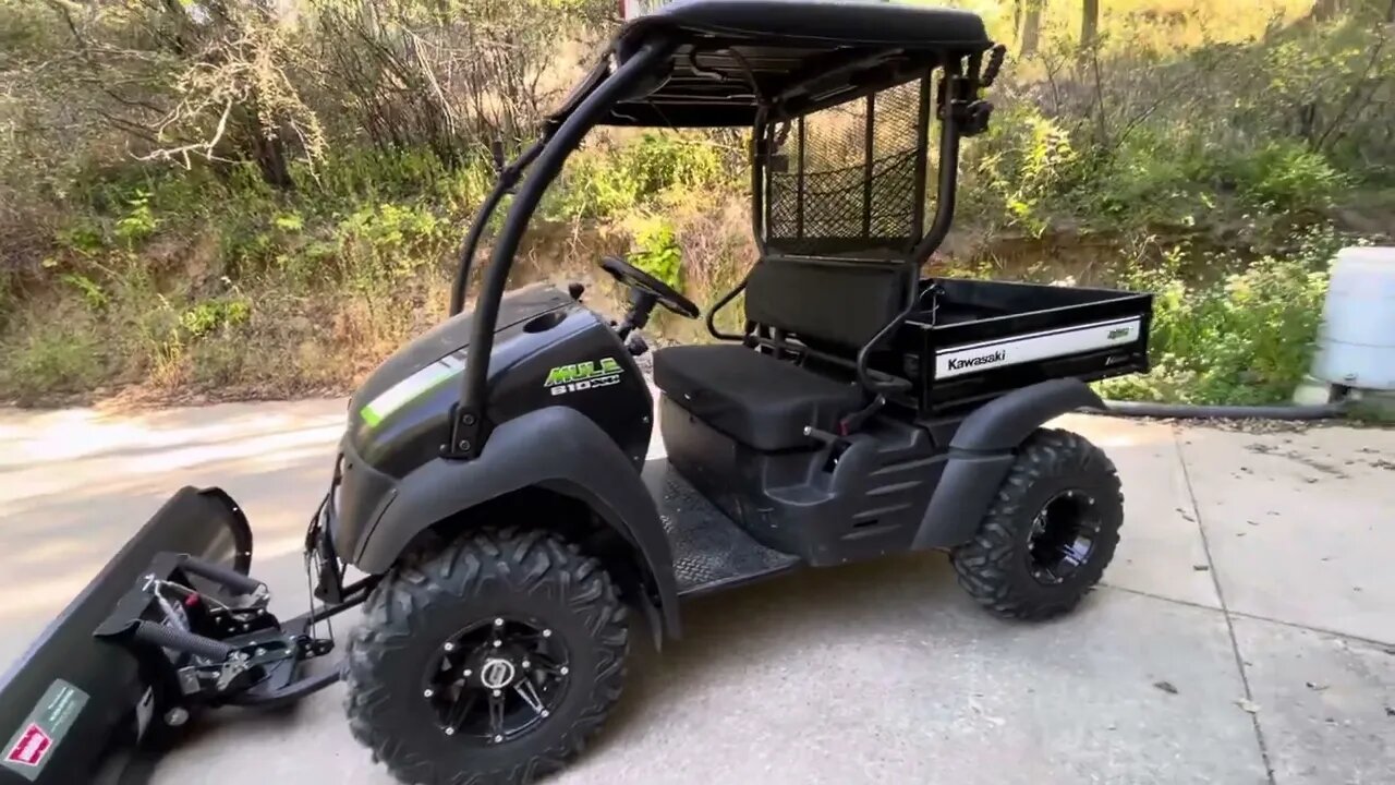 Test Drive w/ StarKnightMT Overhead “Tool” Rack. Kawasaki Mule 610 XC