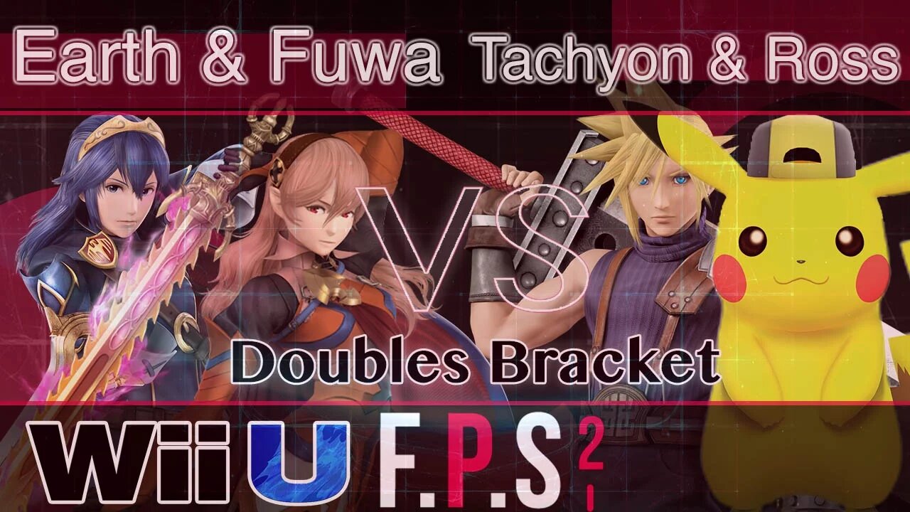 Earth & Fuwa vs. Tachyon & Ross - Wii U Doubles - FPS2