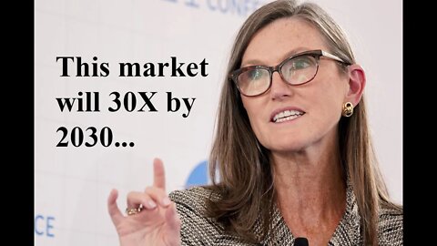 Cathie Wood: This market will 30X in 8-10 years...