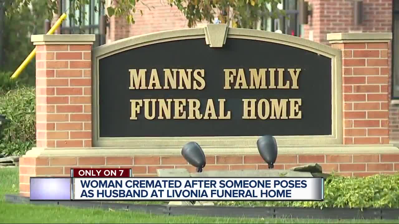 Woman cremated after someone poses as husband at Livonia funeral home