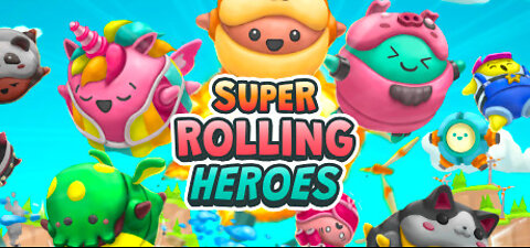 Super Rolling Heroes - Analise do jogo, salte e quebre tudo enquanto você rola ladeira abaixo (PC)