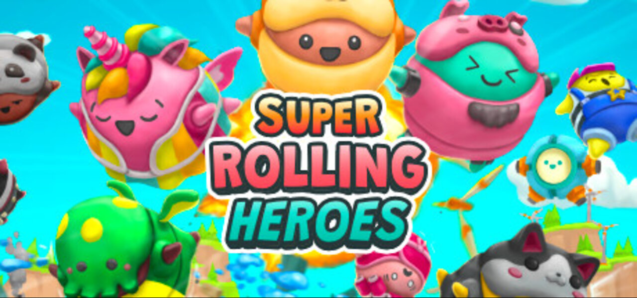 Super Rolling Heroes - Analise do jogo, salte e quebre tudo enquanto você rola ladeira abaixo (PC)